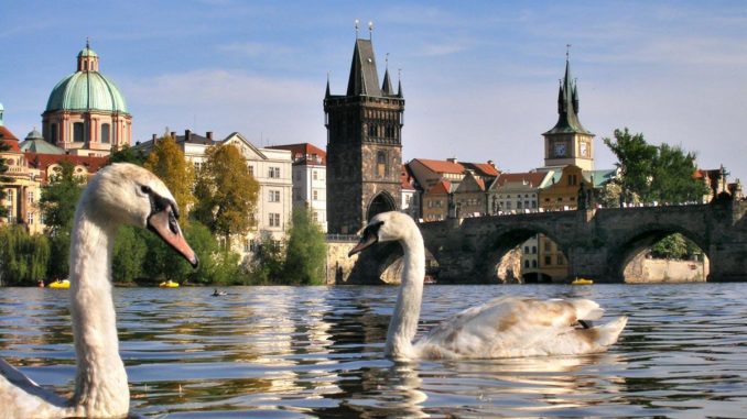 Прага - город на Влтаве.