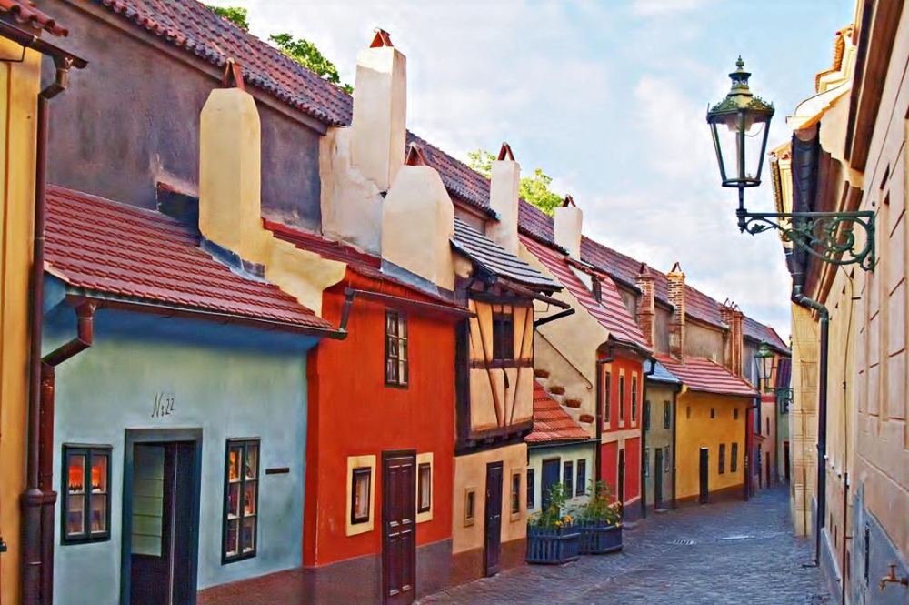 Золотая улочка - Пражский Град - Прага, Чехия.