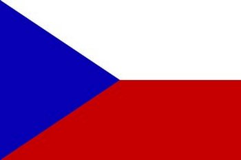 Флаг современной  Чешской Республики.