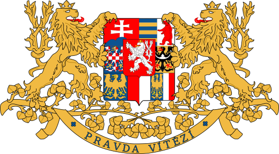 Большой герб Чехословацкой Республики.
