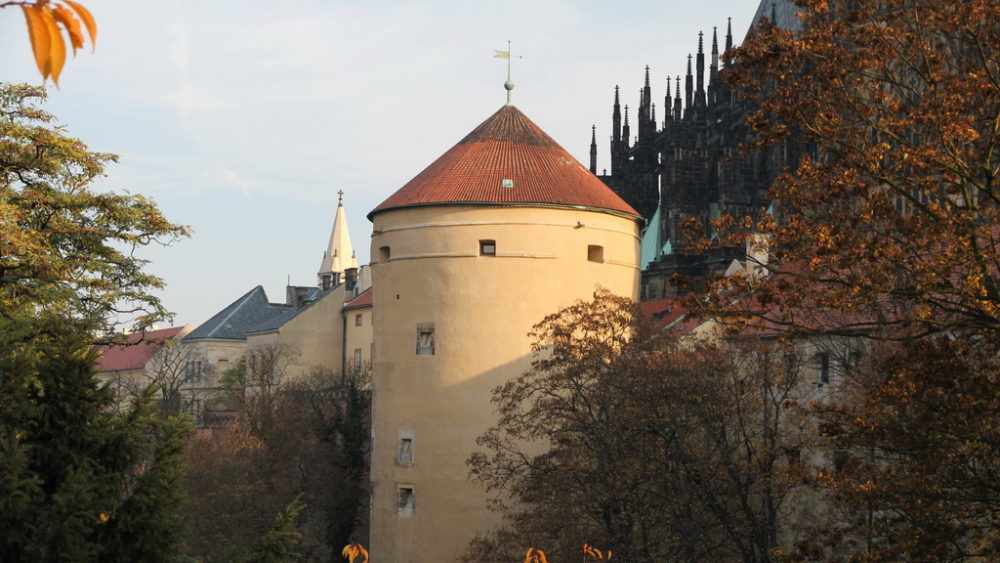 Башня Мигулка в Пражском Граде.
